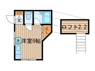 山口ハイツの物件間取画像